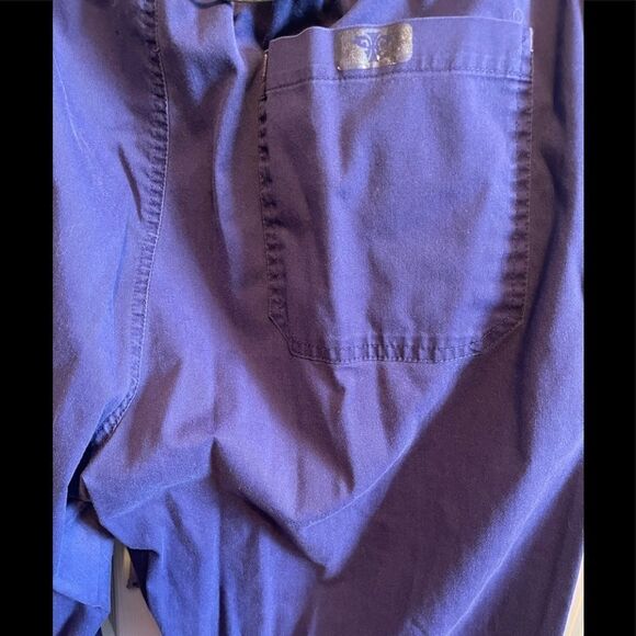 Med couture purple scrub set sz L - Picture 7 of 9